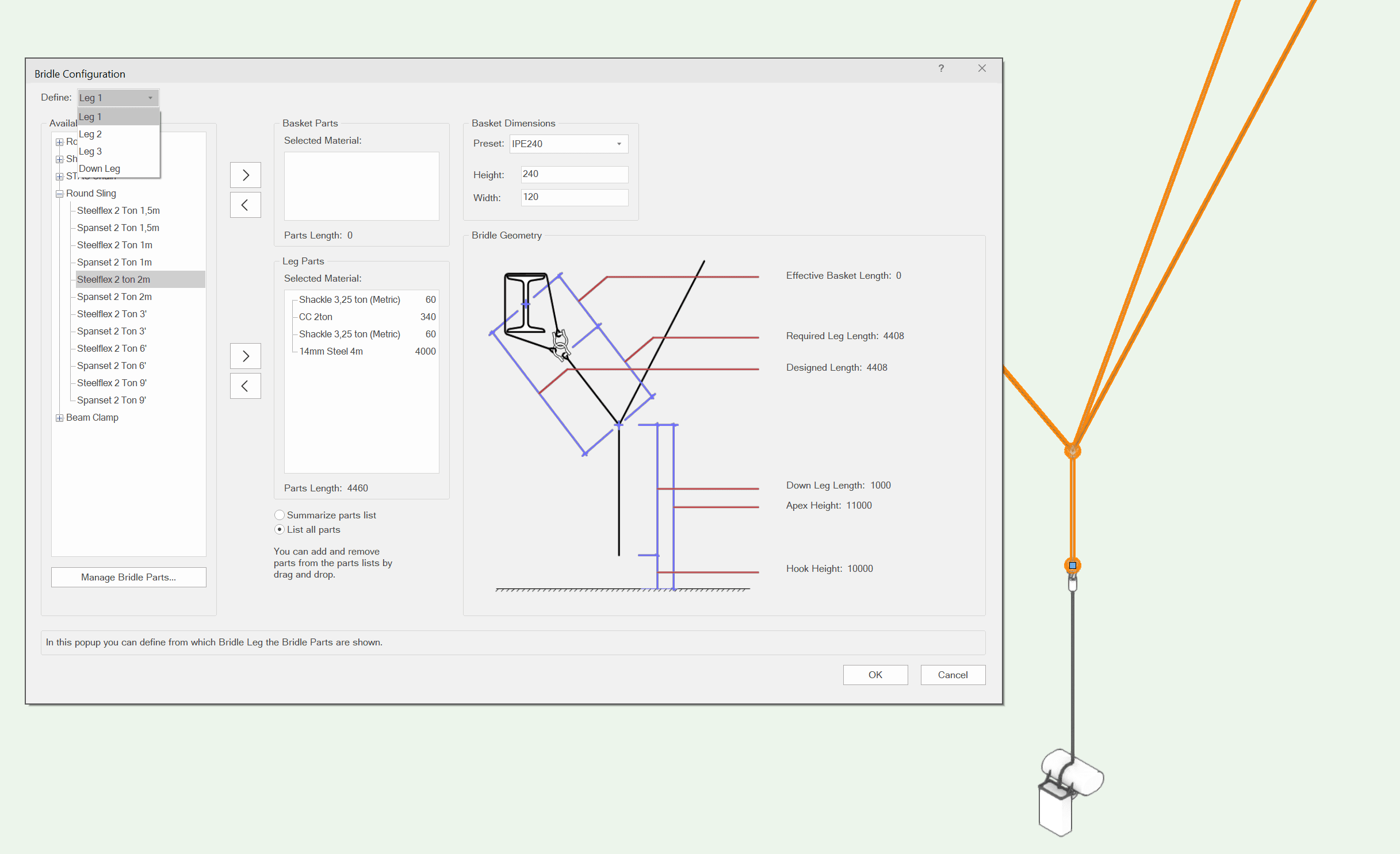 bridle tool Vectorworks Spotlight