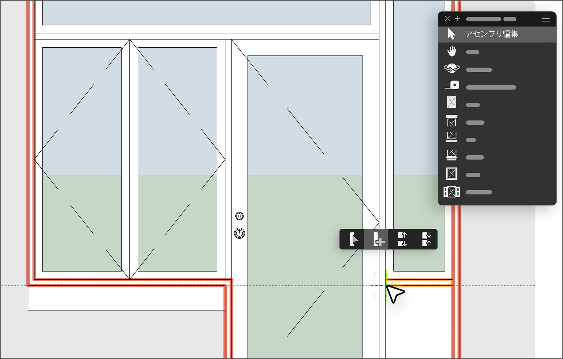 ドア/窓アセンブリ-イメージ