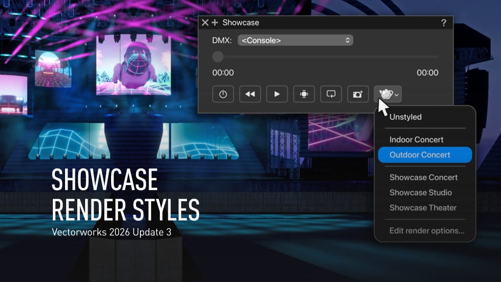 Showcase Render Styles