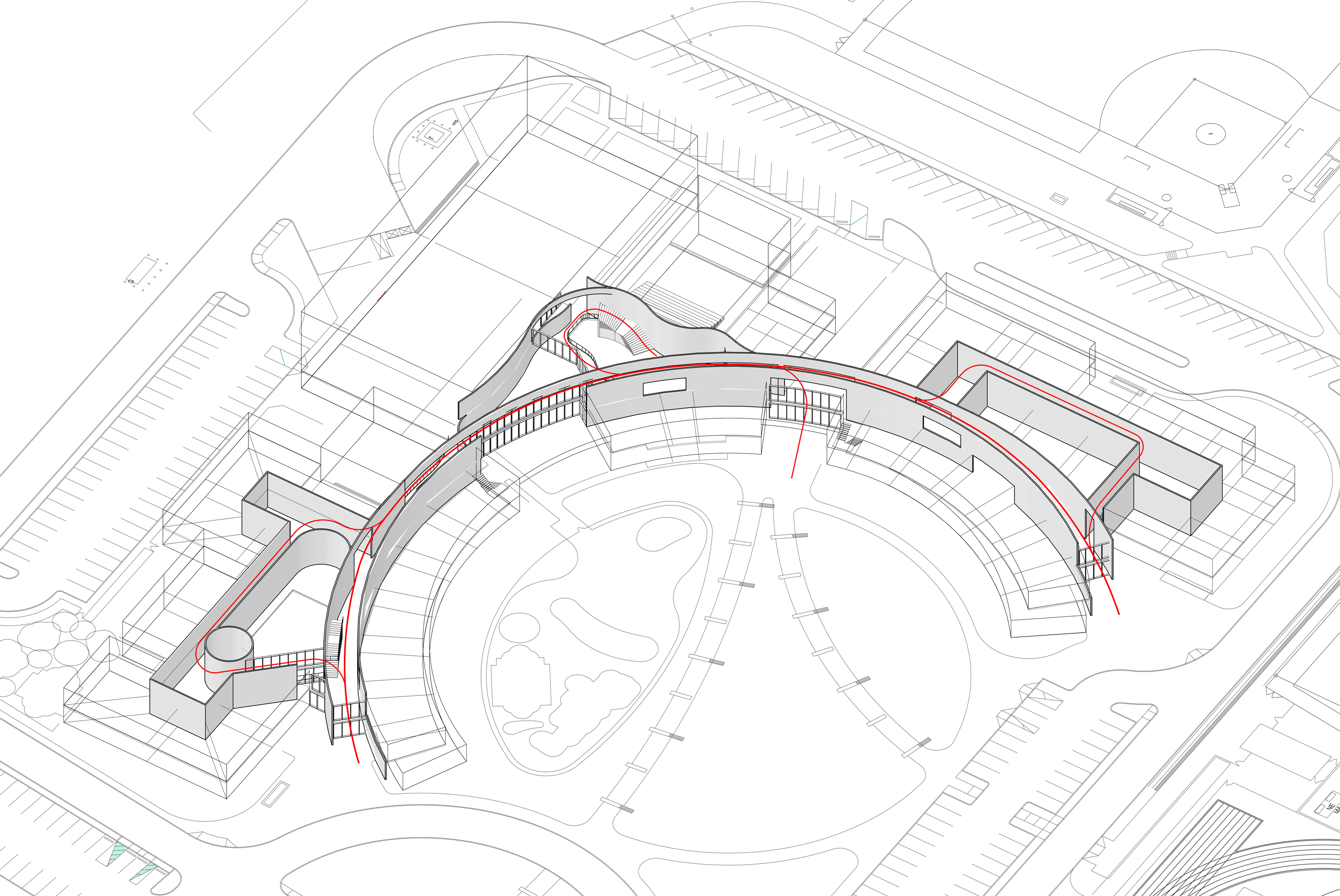 J.F.K. ELEMENTARY SCHOOL & HOLBROOK MIDDLE-HIGH SCHOOL | COURTESY OF FLANSBURGH ARCHITECTS