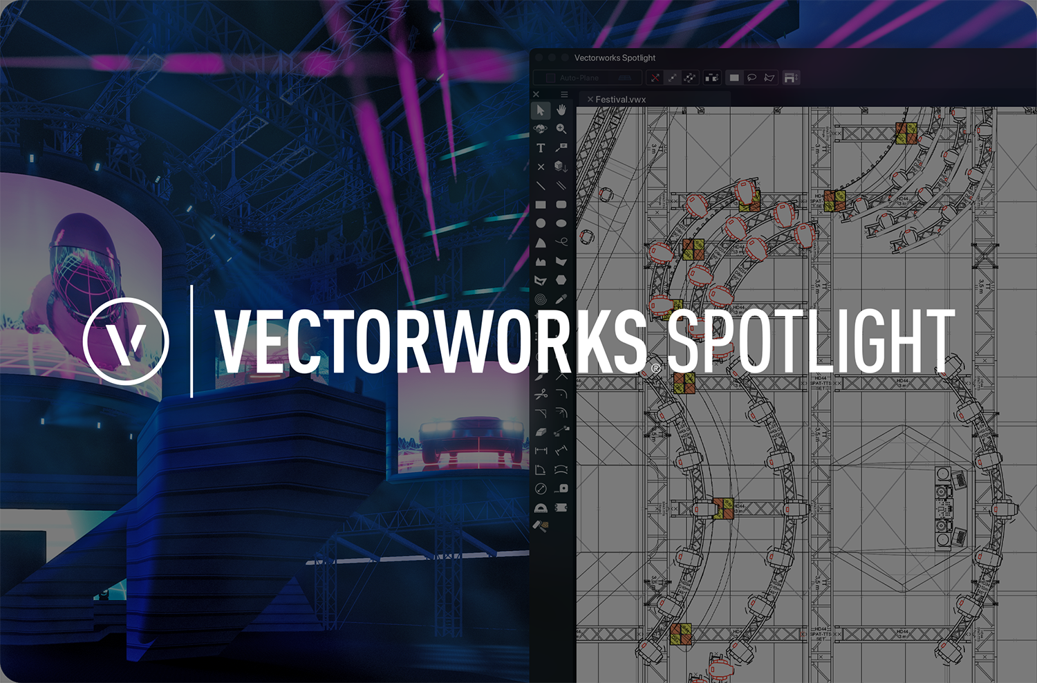 Vectorworks Spotlight product shot