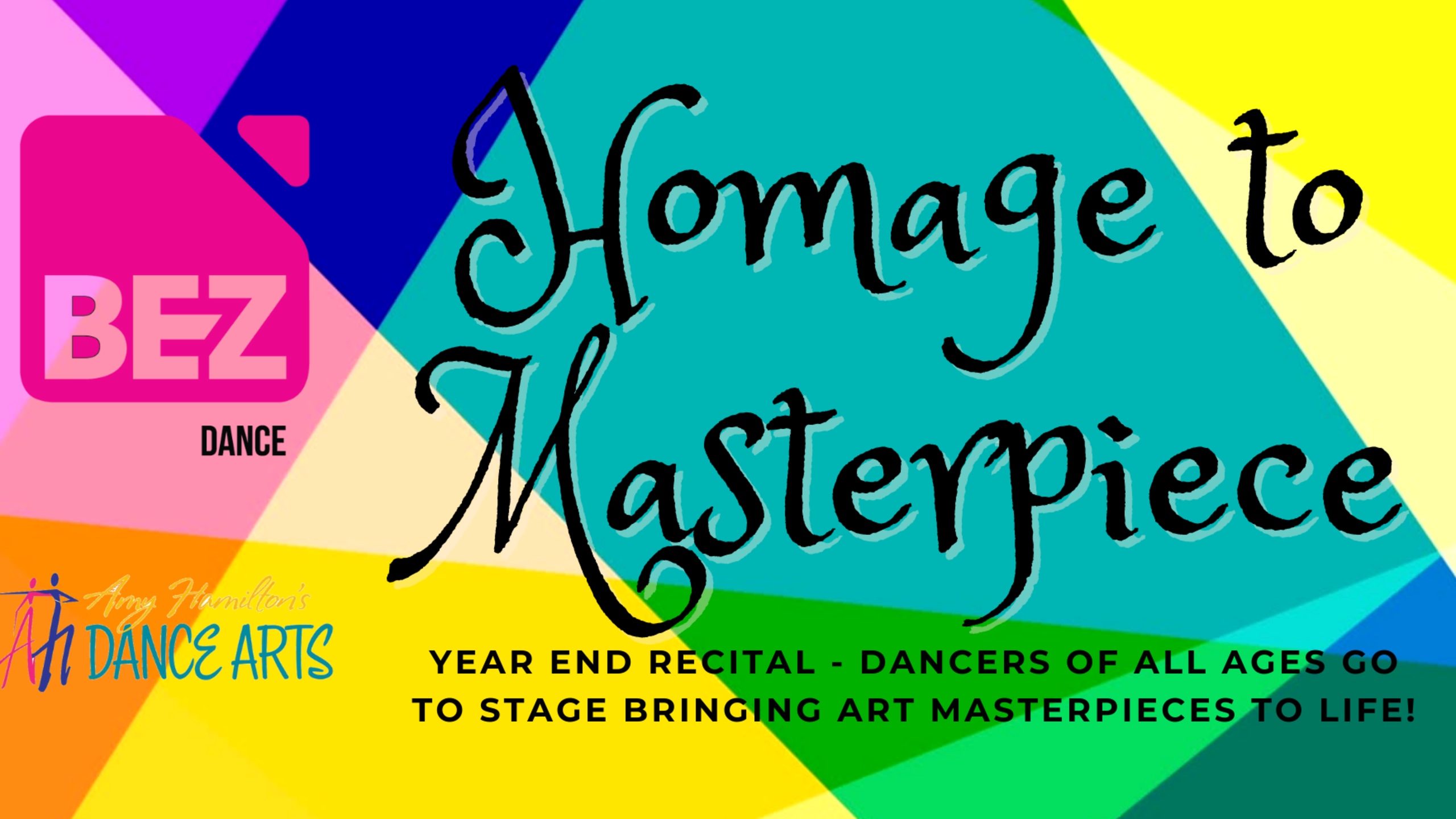 Bez Dance Recital #4 - Homage to Masterpiece