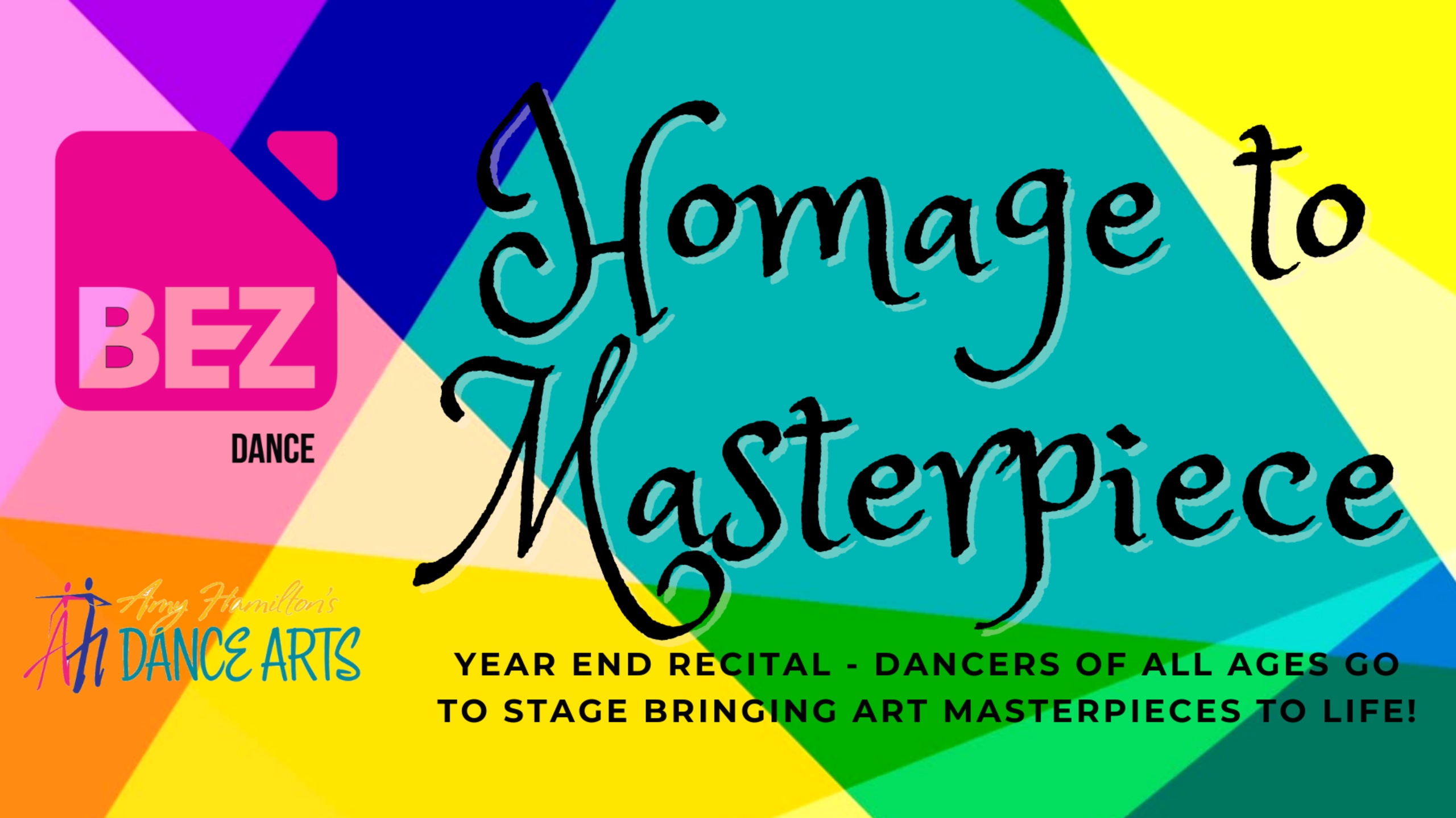 Bez Dance Recital #3 - Homage to Masterpiece