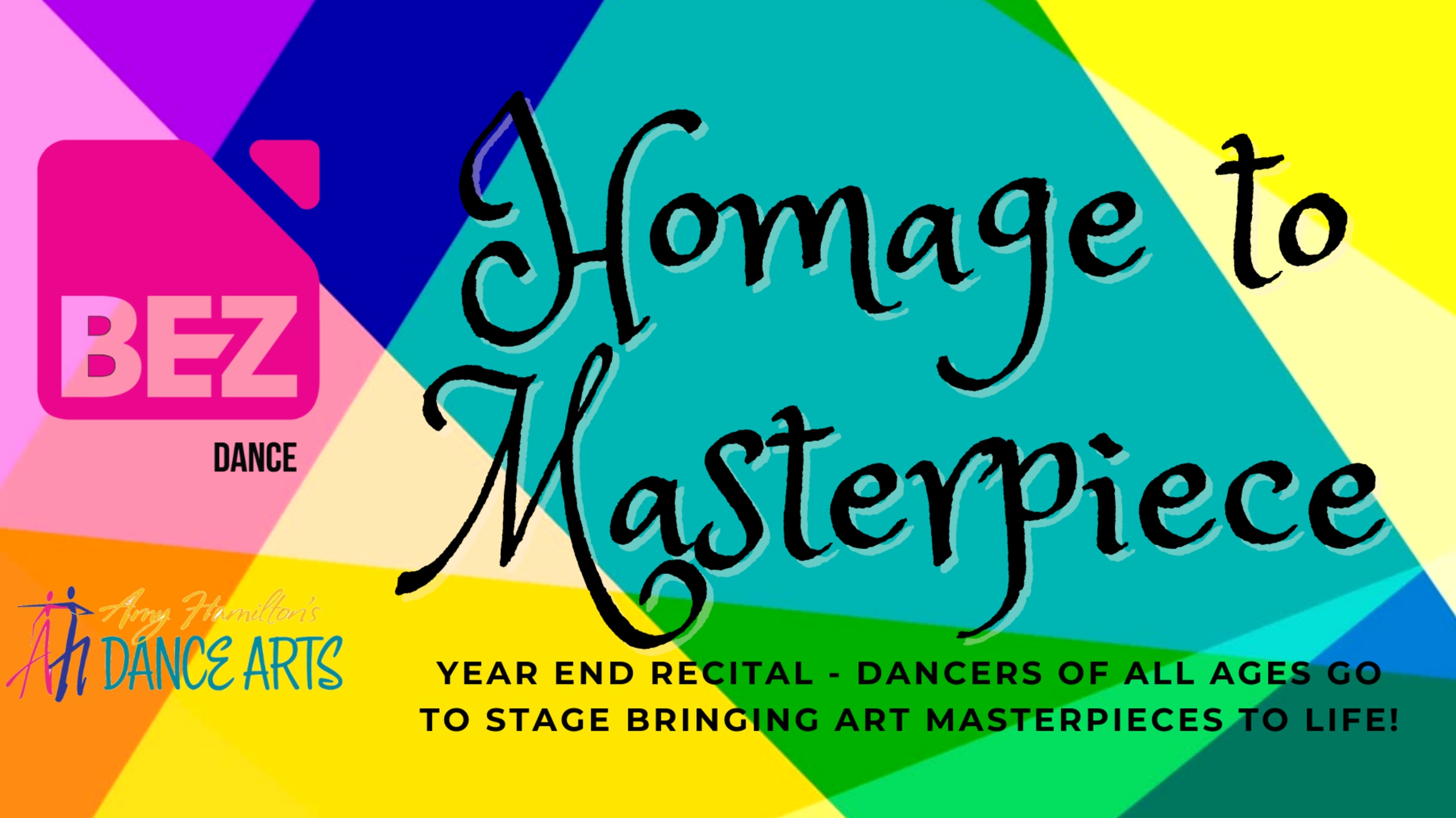 Bez Dance Recital #1 - Homage to Masterpiece
