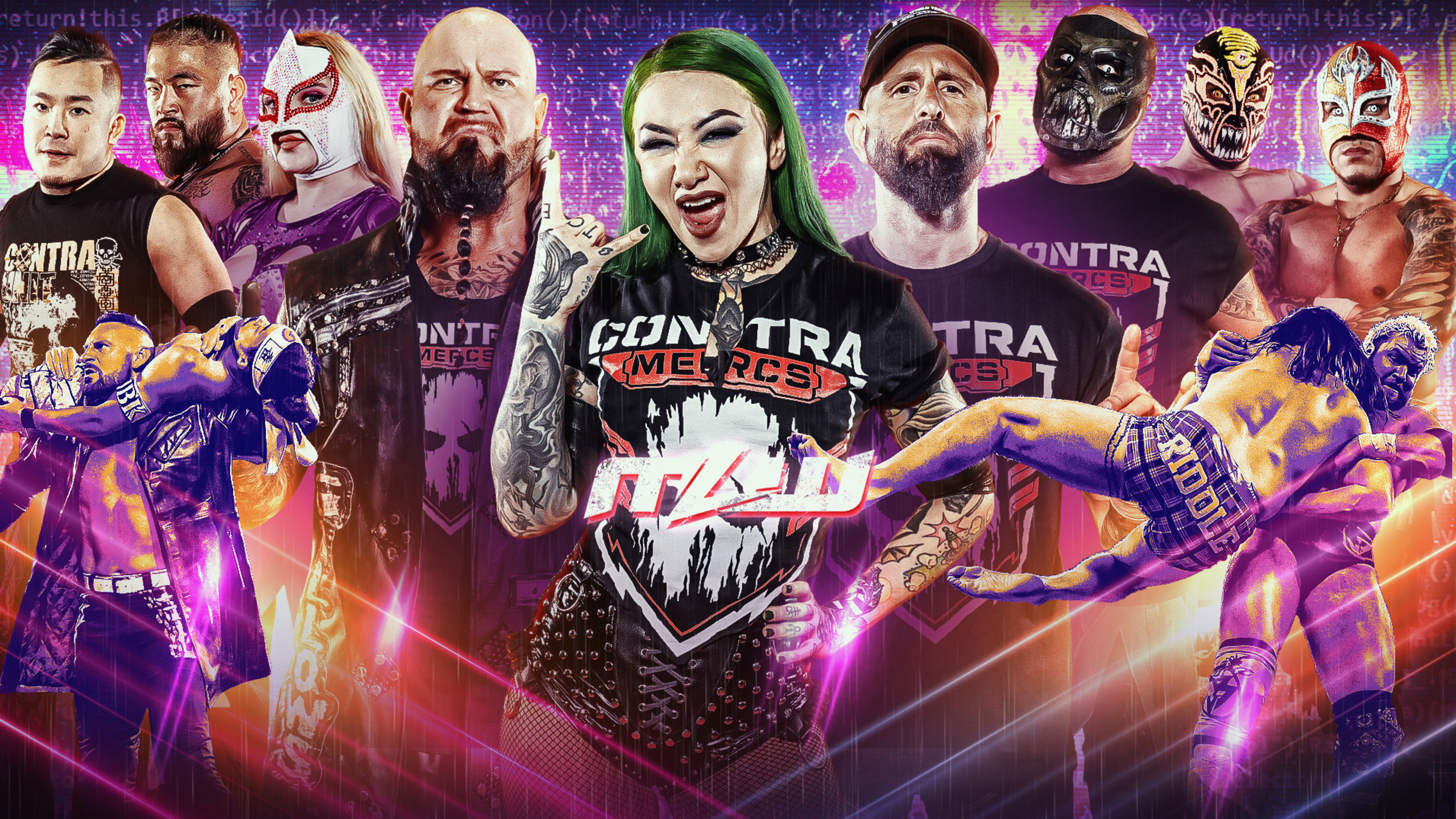 Major League Wrestling - MLW Fusion: CONTRA Mercs vs CONTRA Unit - VEEPS