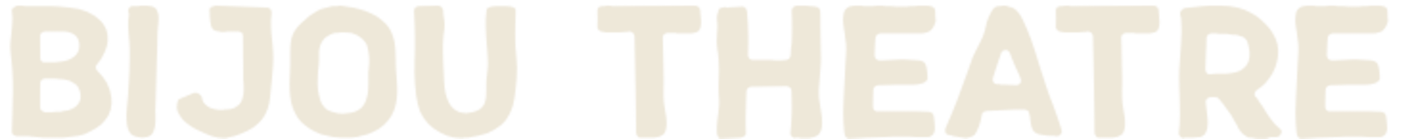 Bijou Theatre logo