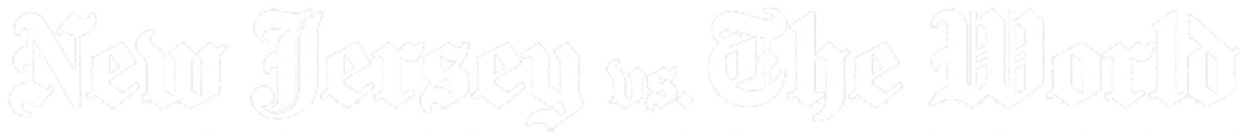 New Jersey vs. The World logo