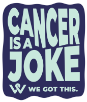 Cancer Is A Joke logo