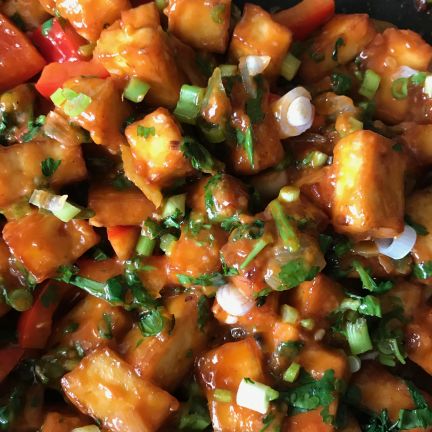 Vegetarian Rasoi Chilli Paneer