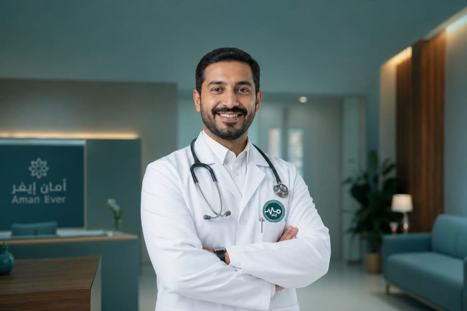 طبيب سعودي في عيادة أمان إيفر