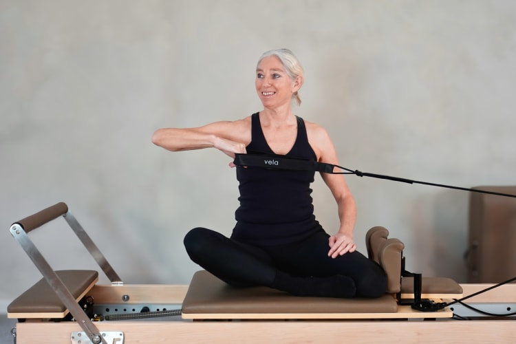 Der Fokus dieser Reformer Einheit sind die Arme.