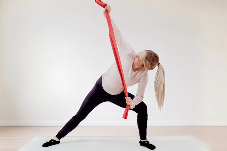 Yoga Training in der Schwangerschaft