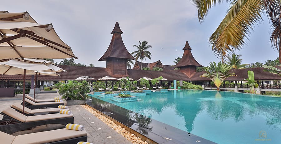 The swimming pool at The LaLiT Bekal