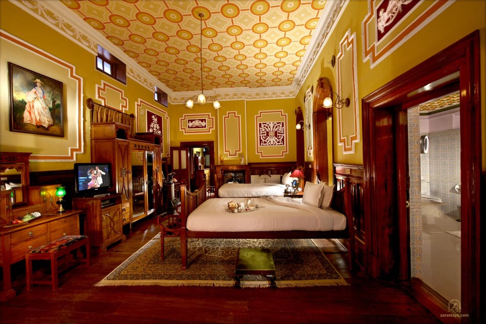 A richly furnished suite at Fernhills Royal Palace