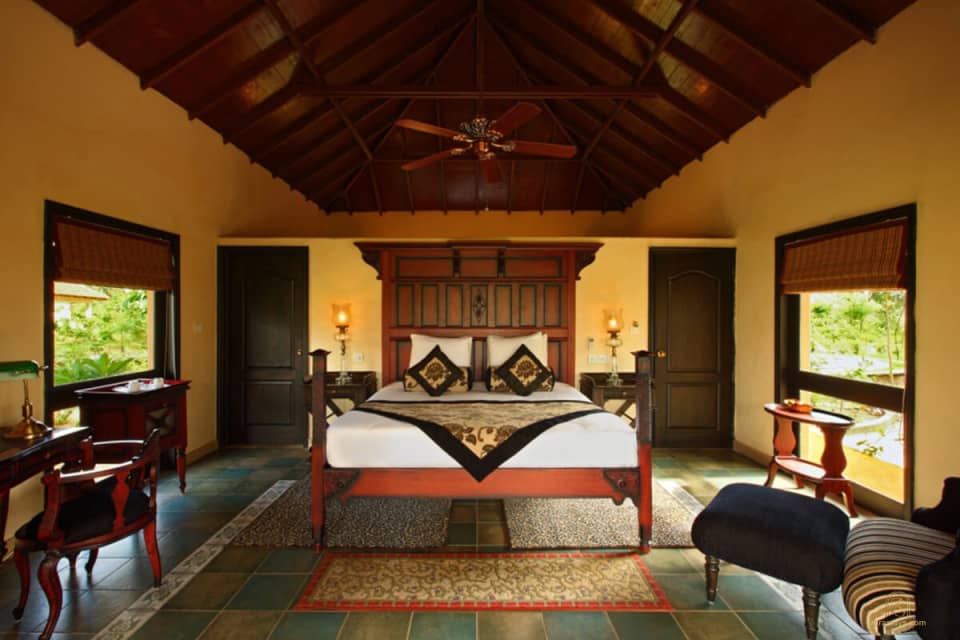 A cottage bedroom at Tuli Tiger Corridor