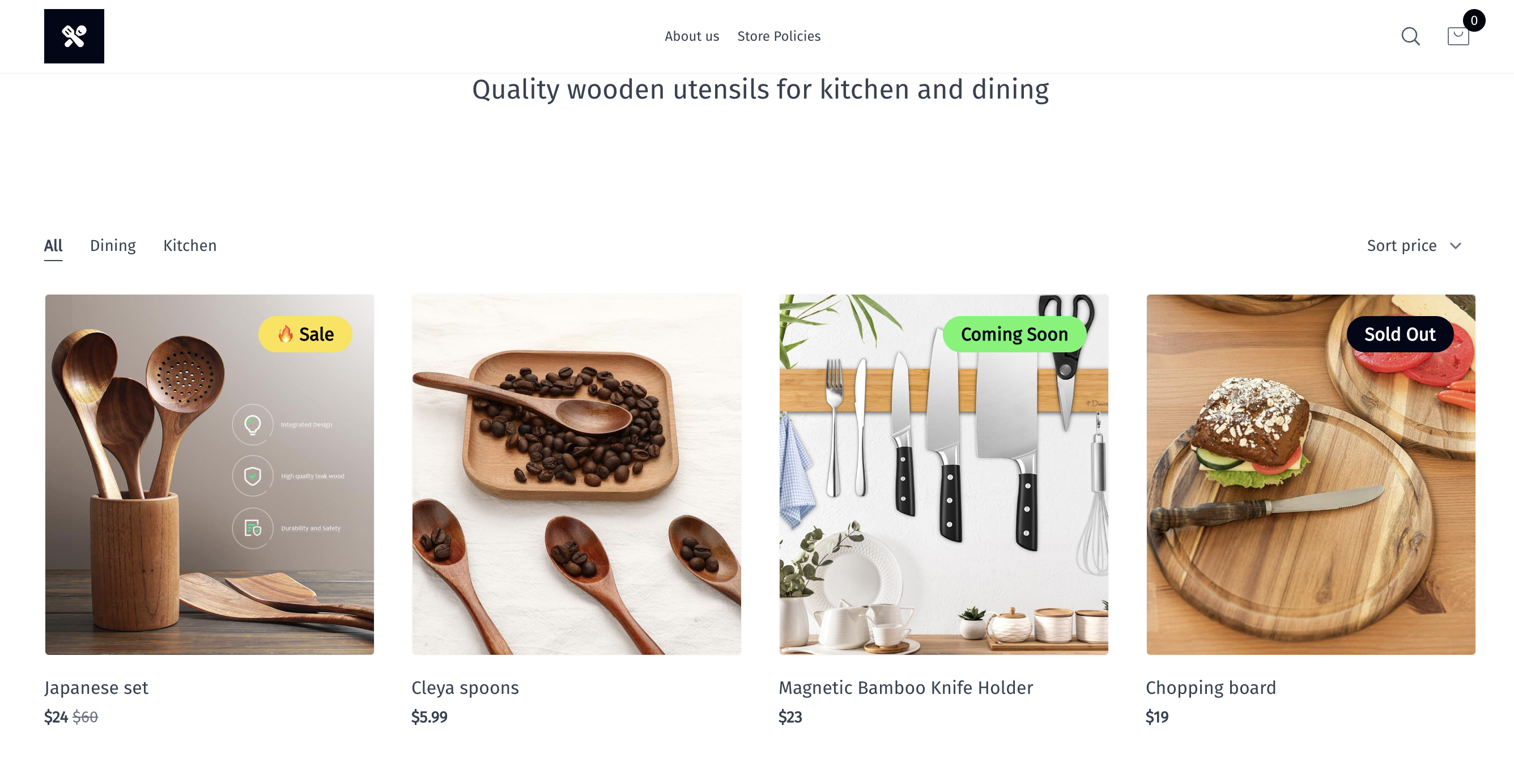 Sample store using vendors.so