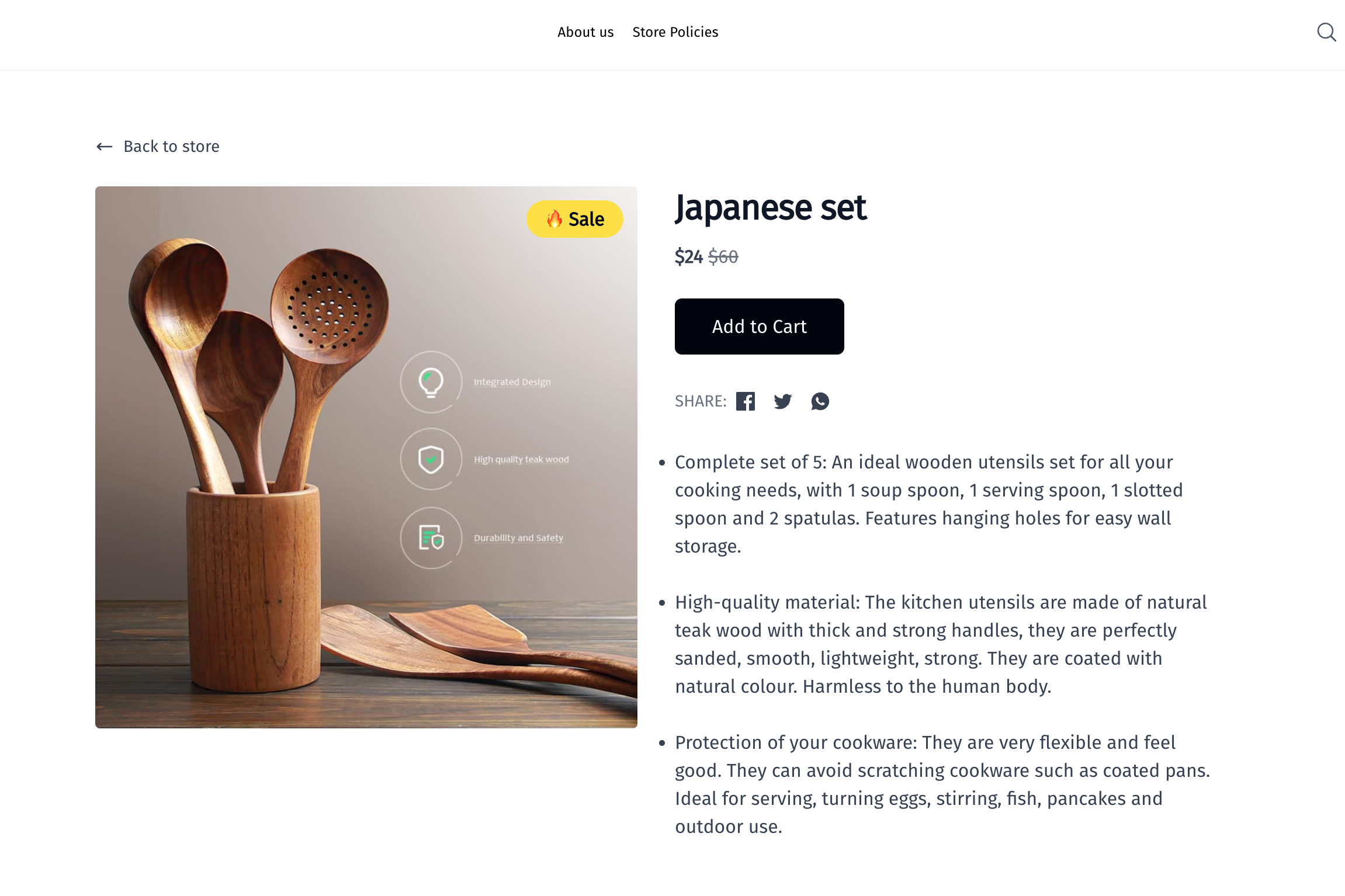 How to show the "Sale" tag on your products.