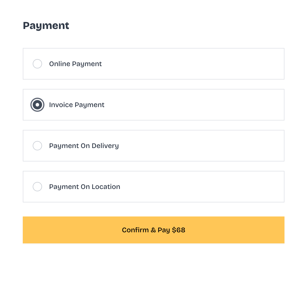 How to Use the Invoice Payment Method