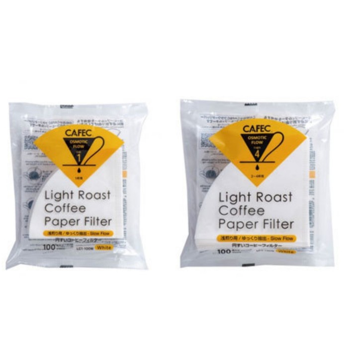 Jual Cafec V6001 LIGHT roast level coffee filter LC1100W Putih di