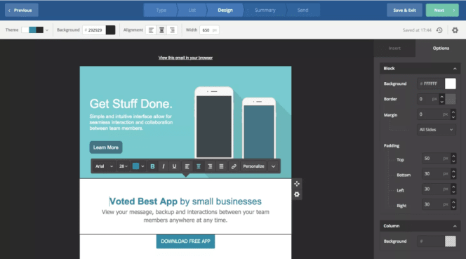 ActiveCampaign email builder ActiveCampaign email builder