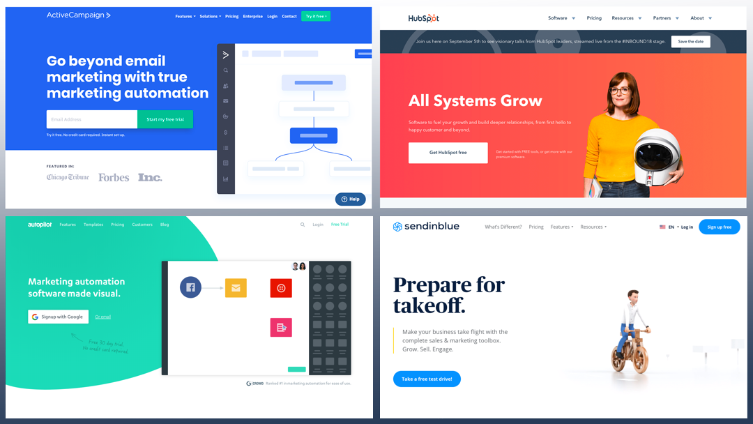 Infusionsoft Comparison Chart