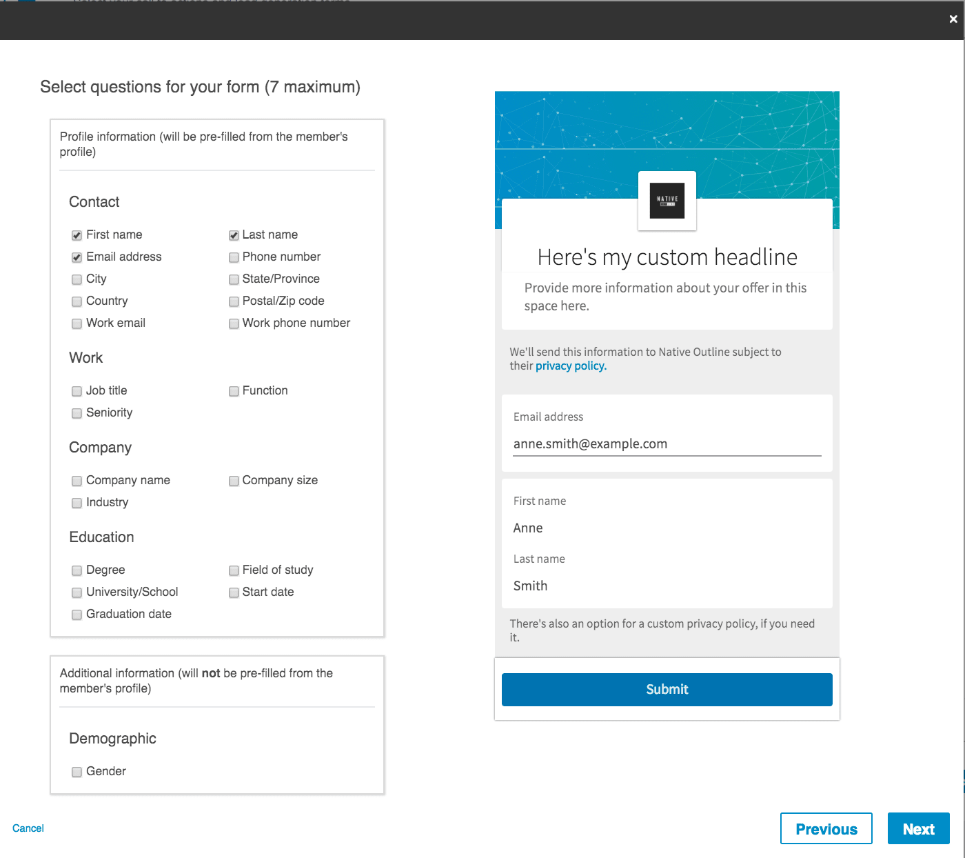 How to automate LinkedIn Lead Gen Forms