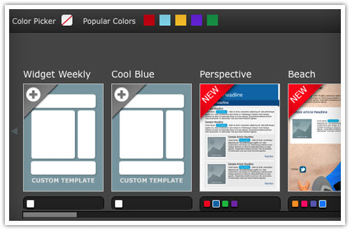 Drag and drop editor