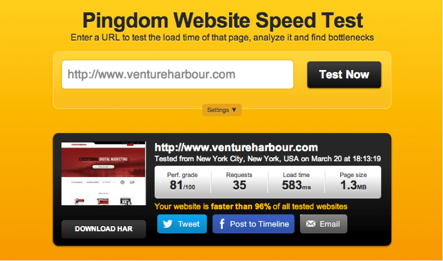 What should you do in order to speed up your website?