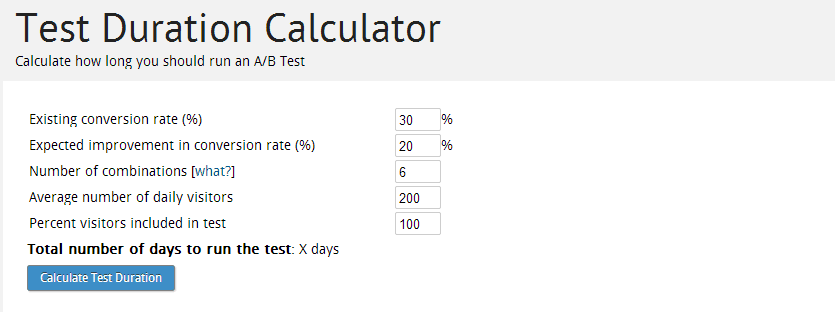 Test-Duration-Calculator