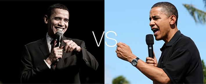 AB testing Barack Obama