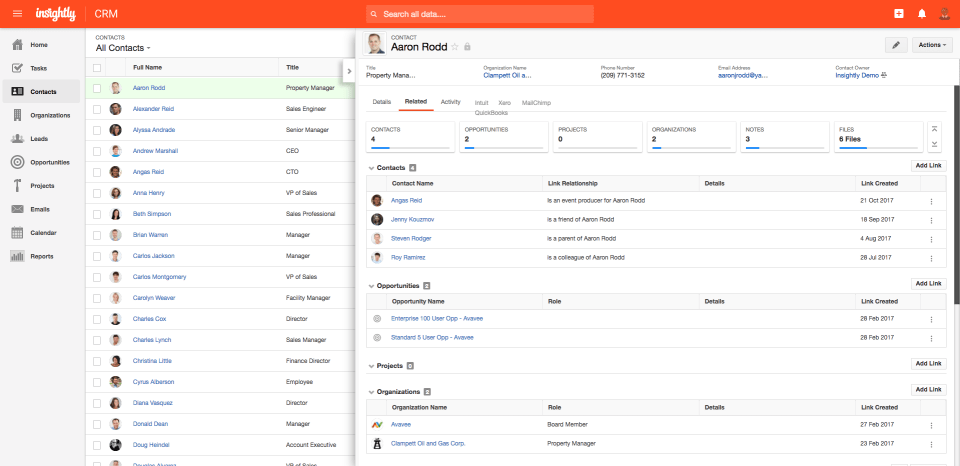 insightly crm