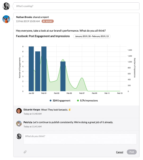 zoho social