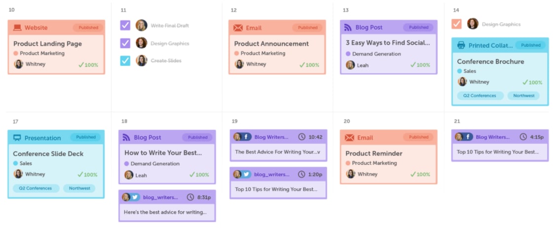 9 Best Marketing Calendar Software & Tools to Plan Your Marketing