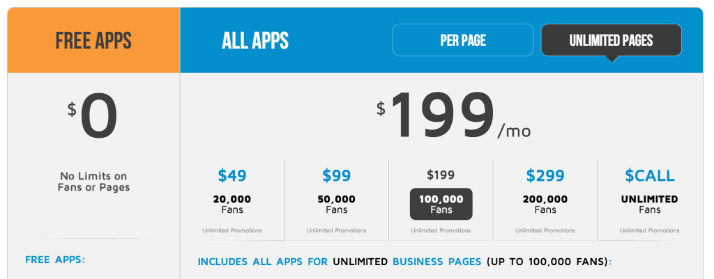 Woobox pricing