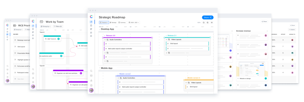Screenshot of Craft's software