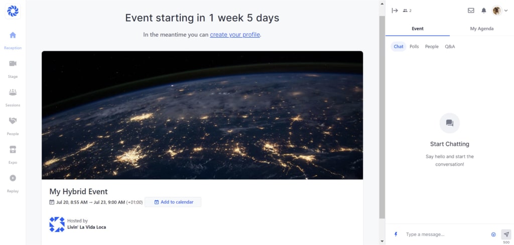 Hopin usability virtual event platforms