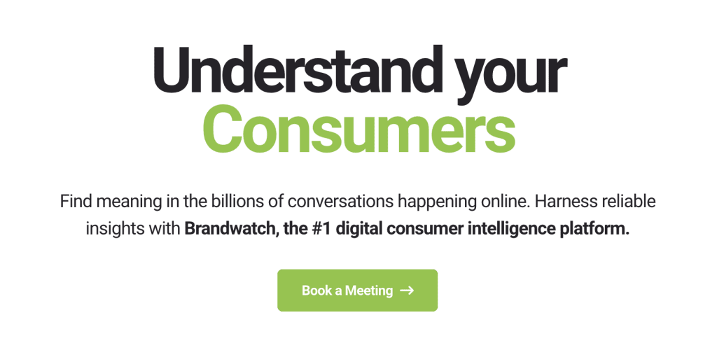 Image from Brandwatch's pricing page