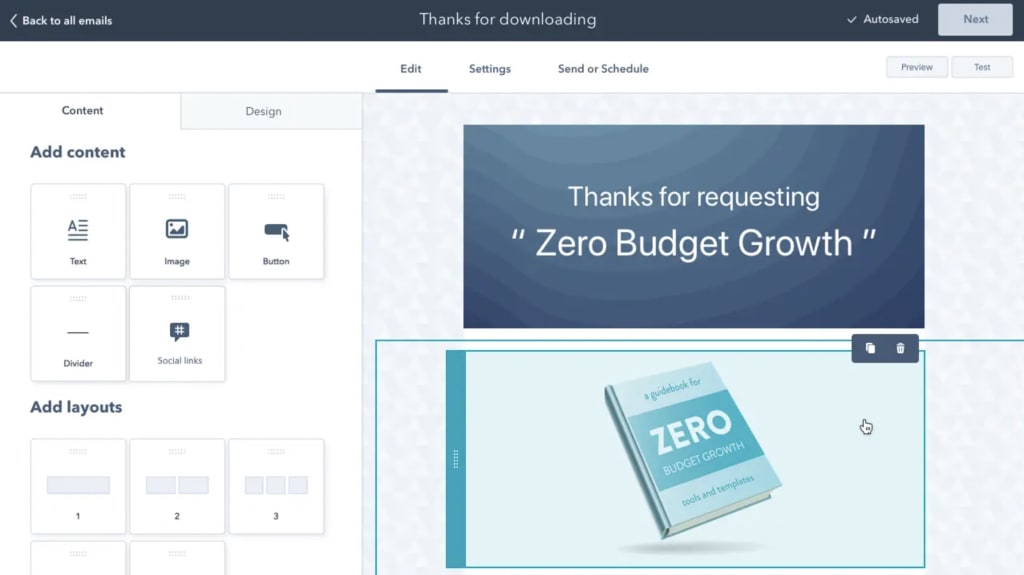 hubspot wordpress email marketing