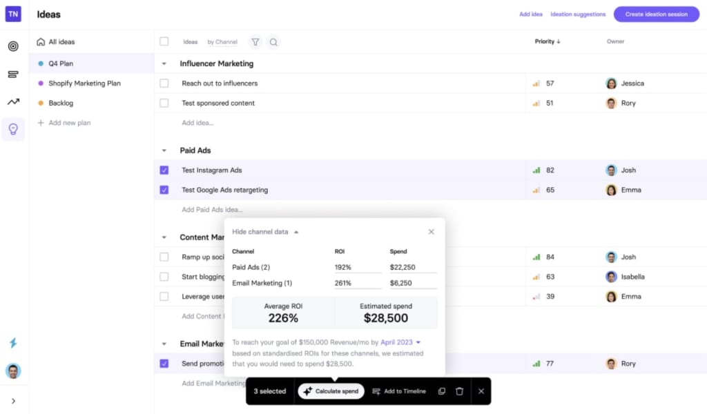 TrueNorth prioritisation ultimate SaaS MarTech stack