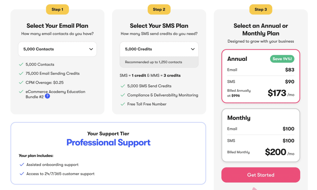 sendlane pricing sms and email marketing