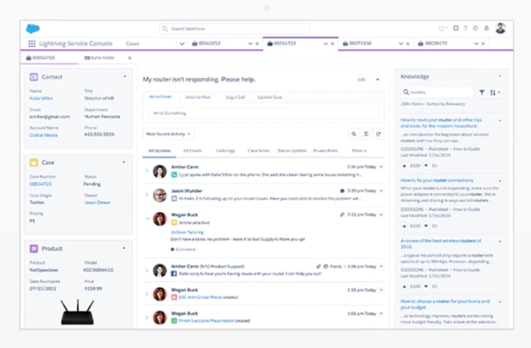 Salesforce’s Lightning Service Console