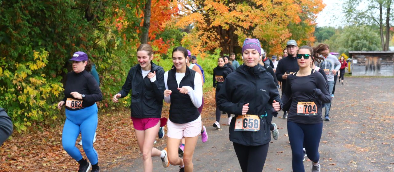 Course aux couleurs de l'automne