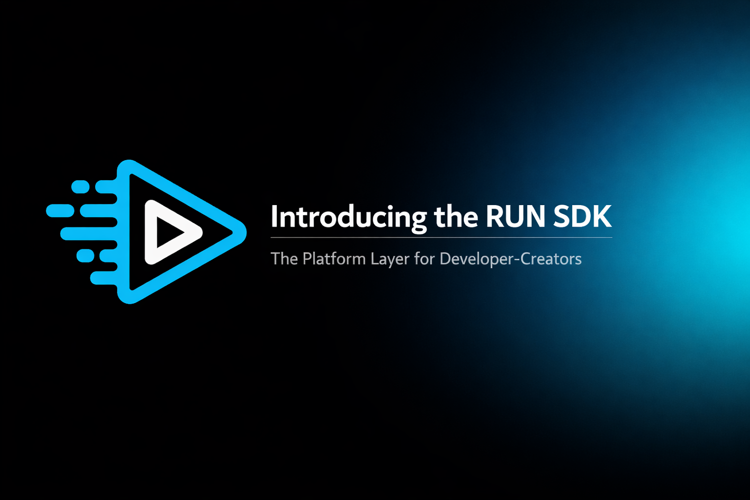 Introducing the RUN.game SDK: Direct Platform Access for Developer-Creators