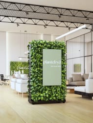 Display Divider, sort, ensidig