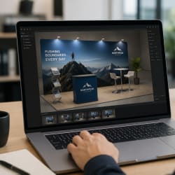 3D Visualization of Your Banner Stand
