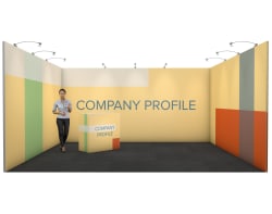 Nova bannerstand 20 m², 4x5m (bås)