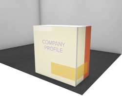 Informasjonsdisk med profilering på 3 sider