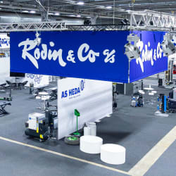 Lystett banner (Black Back) pr m²