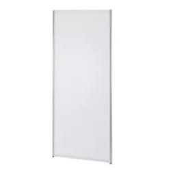 Framework completed with white Wallboard, 1 x 2,5 meter