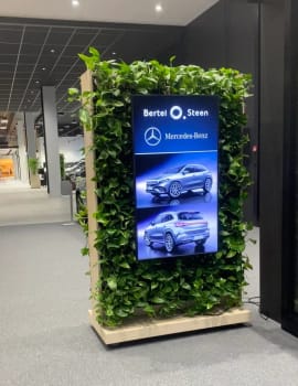 Display Divider, lys eik, ensidig